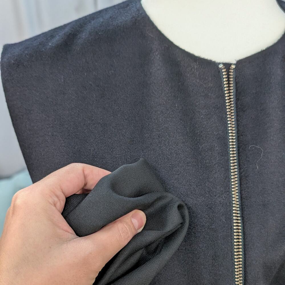 NWOT Chic New Wool Cashmere Vest Dress - Picture 8 of 10